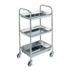 ステンレス　トレーワゴン TW-1FSS　代引き不可