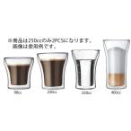 ボダム アッサム Wウォールグラス 45