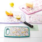 ショッピングＺＡＫＫＡ カッティングボード おしゃれ まな板 Lサイズ 花柄 可愛い バラ柄 耐熱80℃ 横幅36.5×奥行き22.5×高さ0.9cm