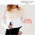 [ немедленная уплата ] Cecil McBee зеленый bai цвет mok шея LS CGF2303LT tops рубашка с длинным рукавом длинный осень-зима женский Golf одежда CECIL McBEE green