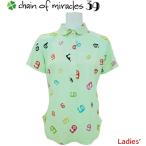Chain of miracle39 COM39-22-2103 Ladies ключ рисунок женский Polo Golf одежда tops рубашка с коротким рукавом женский che in ob miracle 