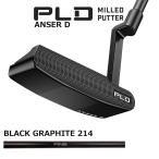  булавка PLD MILLED ANSER D MATTE BLACK Putterpi-e Rudy - Mill do Anne sa-D матовый черный короткая клюшка мужской правый для BLACK GRAPHITE 214 карбоновый вал PING