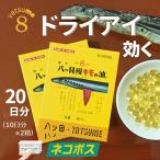 ドライアイ 目薬 飲んで効く 天然 ビタミンＡ 粘膜強化 強力八ツ目鰻キモの油  60球 ｘ2個セット（20日分）ネコポス便　ヤツメウナギ