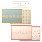 レトロキッチン ヤクセル リバーシブルまな板 レトロキッチンレモン レトロキッチンチェリー レモン チェリー 食洗機Ok