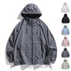 мужской длинный рукав Parker Parker UV cut Zip выше Parker спорт ... тонкий охлаждающий выгоревший на солнце участок предотвращение скорость .