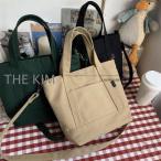 トートバッグ メンズ  レディースおしゃれ 小さめ キャンバス 無地  2way ミニトートバッグ