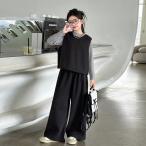 ショッピング入学式 スーツ 女の子 卒業式 フォーマル  パンツスーツ 女の子 3点セットアップ 女の子 スーツ キッズフォーマル 黒 ベスト 結婚式 発表会 七五三 入学式 卒園式 撮影用