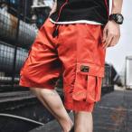 ハーフパンツ フィッシング 釣り カーゴパンツ ショート ハーフ パンツ アウトドア 登山 メンズ 短パン 夏 半ズボン 五分丈 ポケット 多機能 半ズボン バギー …