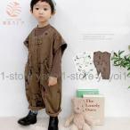 子供服 男の子 つなぎ ジャンプスーツ 重ね着 ペイント柄 ロンパース 子ども服 女の子 キッズ服 ベビー服 ベビー キッズファッション 子供 子ども キッズ 赤ち…