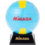 ミカサ(MIKASA) 記念品用 サッカー バスケ ドッジ ハンド 水球 (飾れるボール架台付き) マスコットボール ドッジボール