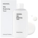 ショッピングメディヒール MEDIHEAL(メディヒール) ミルクブライトニングトナー (300ml) 化粧水 角質ケア ツヤケア 肌の整え 保湿ケアPHA・LHA ナイアシンアミド ツボクサエキス