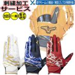 野球 刺繍サービス ミズノプロ 守備