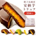 ショッピングお菓子 安納芋トリュフチョコレート10個入  スイーツ 洋菓子 和菓子 お菓子  ギフト 誕生日 内祝 出産 手土産 母の日