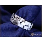 エナメルナンバー 白（黒）エナメルに弾むナンバー（数字）・ダイヤモンド012ct K18（WG・PG）リング 指輪（各地金素材対応可能）受注品