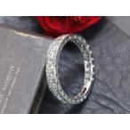 ダイヤモンド1.01ct 1カラットフルエタニティ サイドのデザインも魅力 PT900リング 指輪 重ねつけ 記念日 受注品