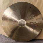  ручная работа bronze ветряной колокольчик type гонг 60cm цветок *ob* жизнь узор звук .. для ..* звук Work оборудование орнамент 