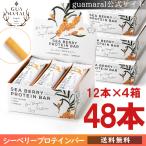 ショッピングプロテインバー （公式ストア）（48本）シーベリー プロテインバー サジー（12本入×4箱）guamaral グアマラル