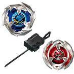 \ 2点セット /タカラトミー ベイブレードX BEYBLADE X BX-01 スターター ドランソード 3-60F & BX-05 ブースター ウィザードアロー 4-80B