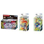 ベイブレードX BX-00 ランダムブースター ライトニングエルドラゴ(左回転) ＋ ブースター ドライガースラッシュ 4-80P＋ランザースパイラル 3-80T
