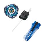 【ラッピング対応】\ 最強セット / ベイブレード X ドランブレイブ S6-60V CX-01 + BX-42 ラバーカスタムグリップ ブルーVer.