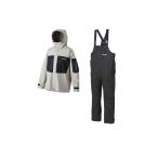 リバレイ　7707 RBB オフショアレインスーツ ライトグレー L