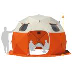 プロックス　クイックドームテント パオグラン ラージ / ワカサギ釣り テント キャンプ
