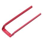  Daiwa Chris tia корюшка .... нога plate длинный красный 