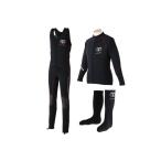  orange голубой MZWS-320 mazume×AIMS мокрый костюм 3 позиций комплект L черный 