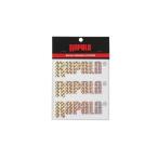 ラパラ　RS-3M101M Rapala 3ロゴデカール M