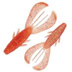 メジャークラフト RVW-LCLAW3.2 ロックライバー ラッキークロー 3.2インチ #001 最強オレンジ