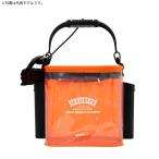 マグバイト　MBT08 アクアライブバケツ オレンジ (限定カラー) / 水汲みバケツ フィッシュキーパー ライトゲーム ファミリーフィッシング