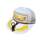 サンライン　CP-2503 サンラインメッシュキャップ F ホワイト/ゴールド