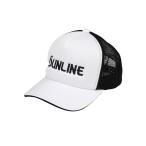  Sunline CP-3832 Logo сетчатая кепка белый F