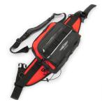 MCワークス　ALL WEATHER HIP BAG HB-1 BO(ブラック×バレンシアオレンジ) / バッグ ヒップバッグ