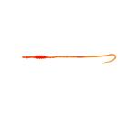ジャッカル　ビンビンワームネクタイ カールフィネス F228 シークレットオレンジブラックフレーク