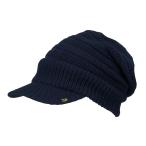 ダイワ　DC-9320W ツバ付キニットキャップ フリー ネイビー / 釣り 防寒 帽子 キャップ