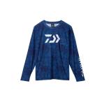 ダイワ　DE-8622 ドライメッシュ ロングスリーブシャツ ブルーヘクス XL