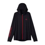 ダイワ　DE-6125 ICEDRY フーディラッシュガードフルジップ ブラック M