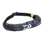 ダイワ　DF-2724 インフレータブルライフジャケット (ウエストタイプ自動・手動膨脹式) ブラックカモ フリー