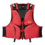  Daiwa DV-3025F float Short рыболовный жилет красный 2XL