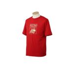 オレンジブルー　MZAP-766 mazume プライムフレックスTシャツ ロゴ レッド M