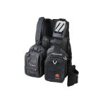 オレンジブルー　MZLJ-827 mazume レッドムーンライフジャケットIX ブラック F