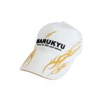 マルキュー　マルキュー撥水トライバルキャップ02 ホワイト
