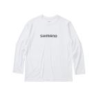 シマノ　SH-062Y サンプロテクションTシャツ ロングスリーブ M ホワイト