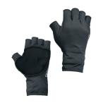 シマノ　SUN　PROTECTION　グローブ・ショート　GL-048Q　ブラック　L　手甲タイプ手袋