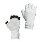 シマノ　SUN　PROTECTION　グローブ・ショート　GL-048Q　ライトグレー　M　手甲タイプ手袋