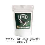 【2GBD05】ガブディ　HMB　60粒入り×2袋セット