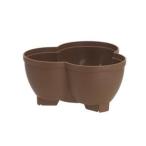  объединенный горшок tower pot шоко Brown l цветочный горшок пластиковый посадочная машина 