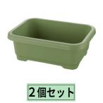 リッチェル プランター 緑のやさいプランター40型 グリーン 2個セット ｜ 植木鉢 プラスチック製 家庭菜園 鉢