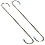 S знак крюк Sekisui мелкие вещи сопутствующие товары свободный крюк 40cm нержавеющая сталь 2 шт. входит ADH-40 l мелкие вещи .. из нержавеющей стали подвешивание ниже свободный крюк наружный 